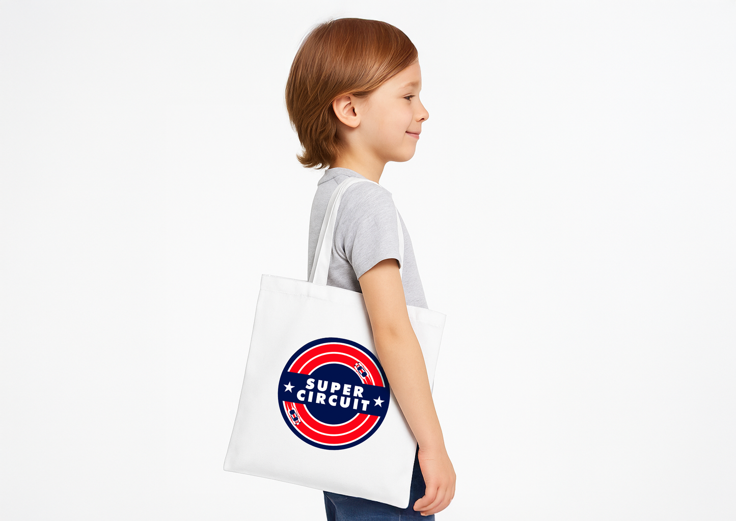Tote bag Super Circuit 100% coton