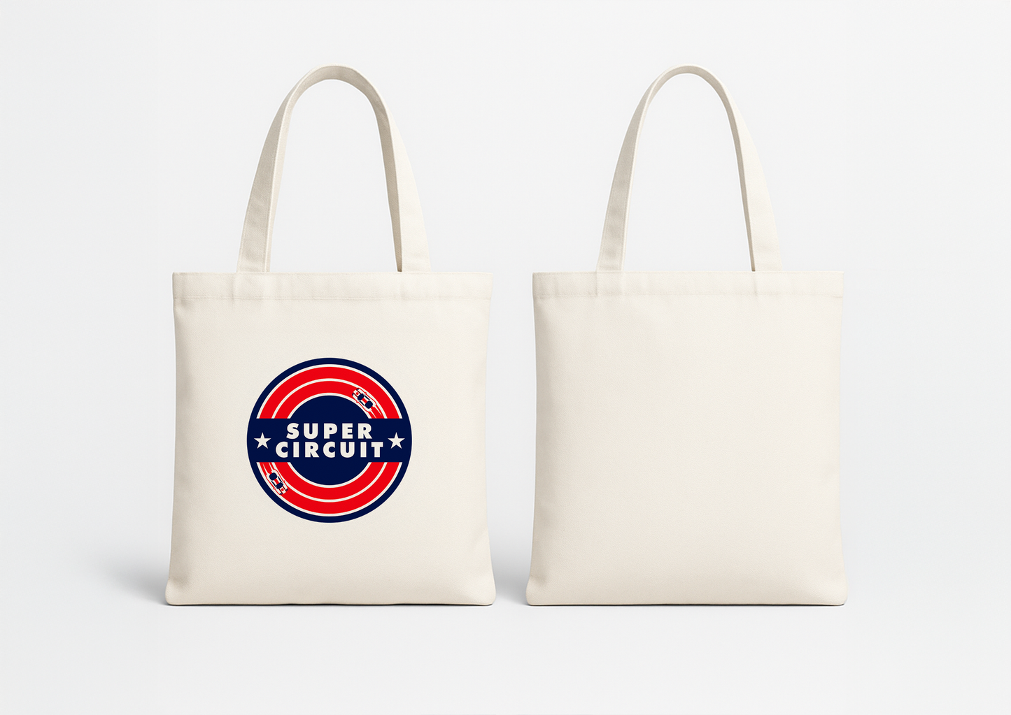 Tote bag Super Circuit 100% coton