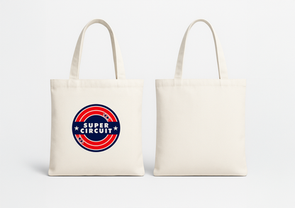 Tote bag Super Circuit 100% coton